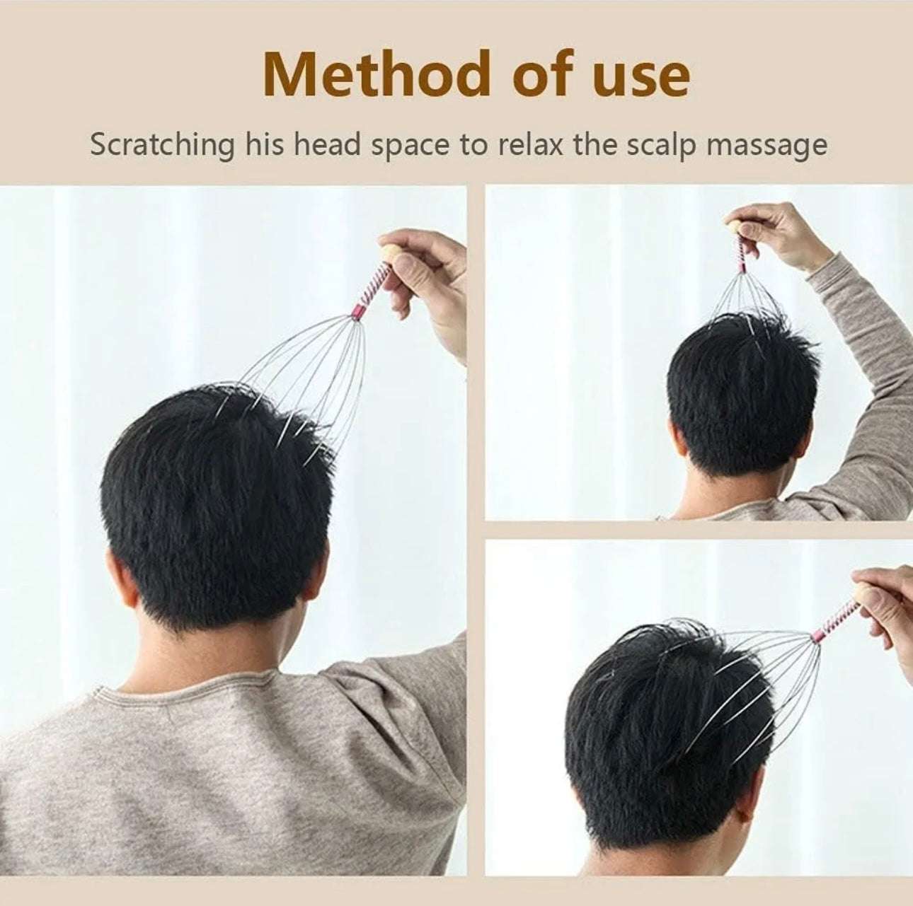 Handheld Head Massager