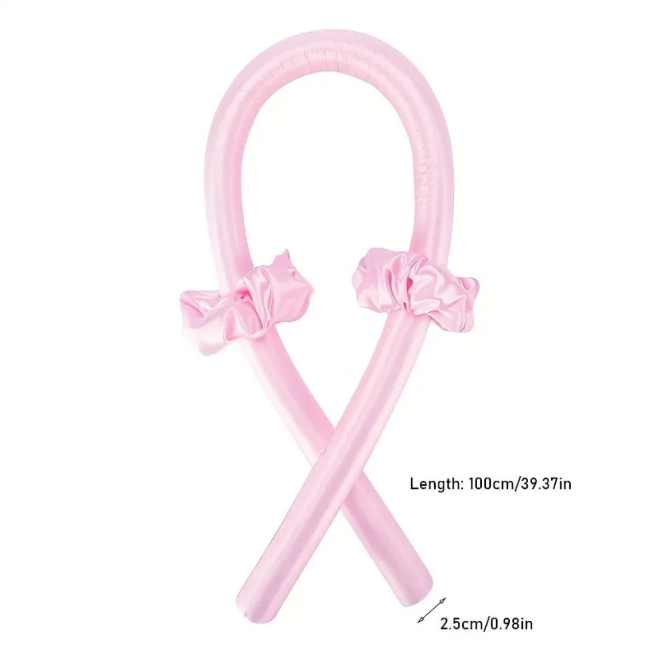 Women heatless curling rod