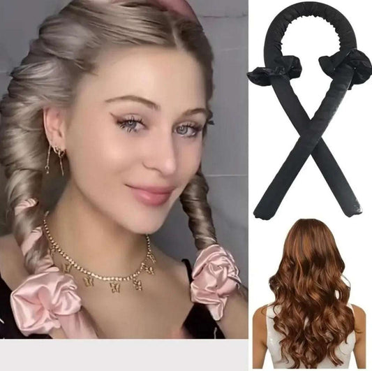 Women heatless curling rod
