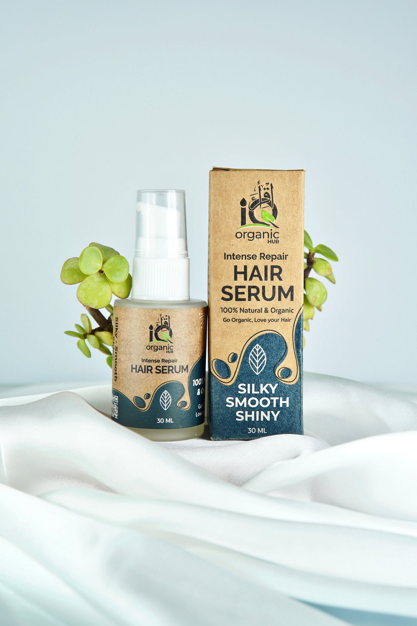 IQ Organic Hub Intense Repair Hair Serum