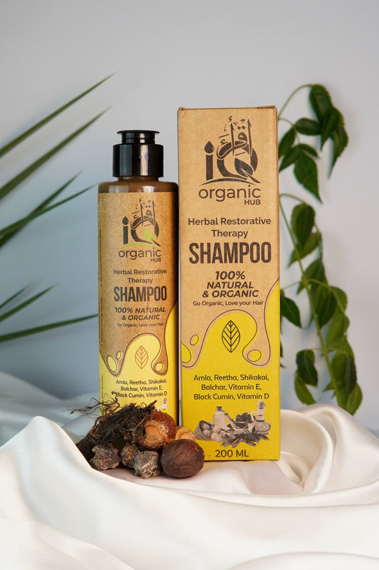 IQ Organic Hub Herbal Restorative Therapy Shampoo